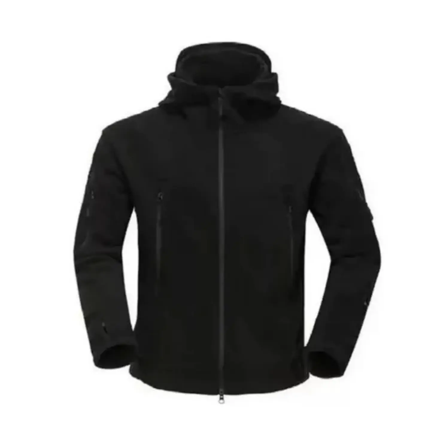 Chaqueta softshell térmica micropolar hombre, impermeable táctica de invierno 6