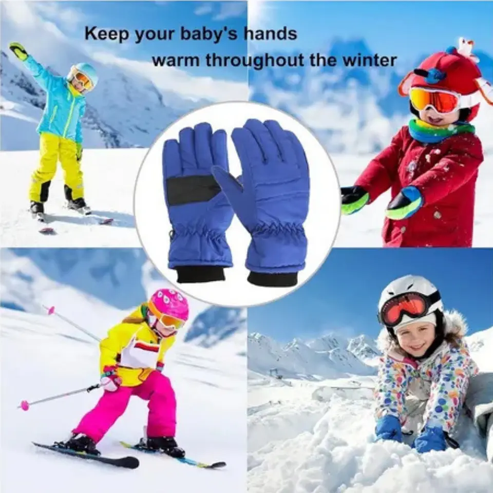 Guantes Térmicos Invierno Nieve Niño / Niña / Infantil 5