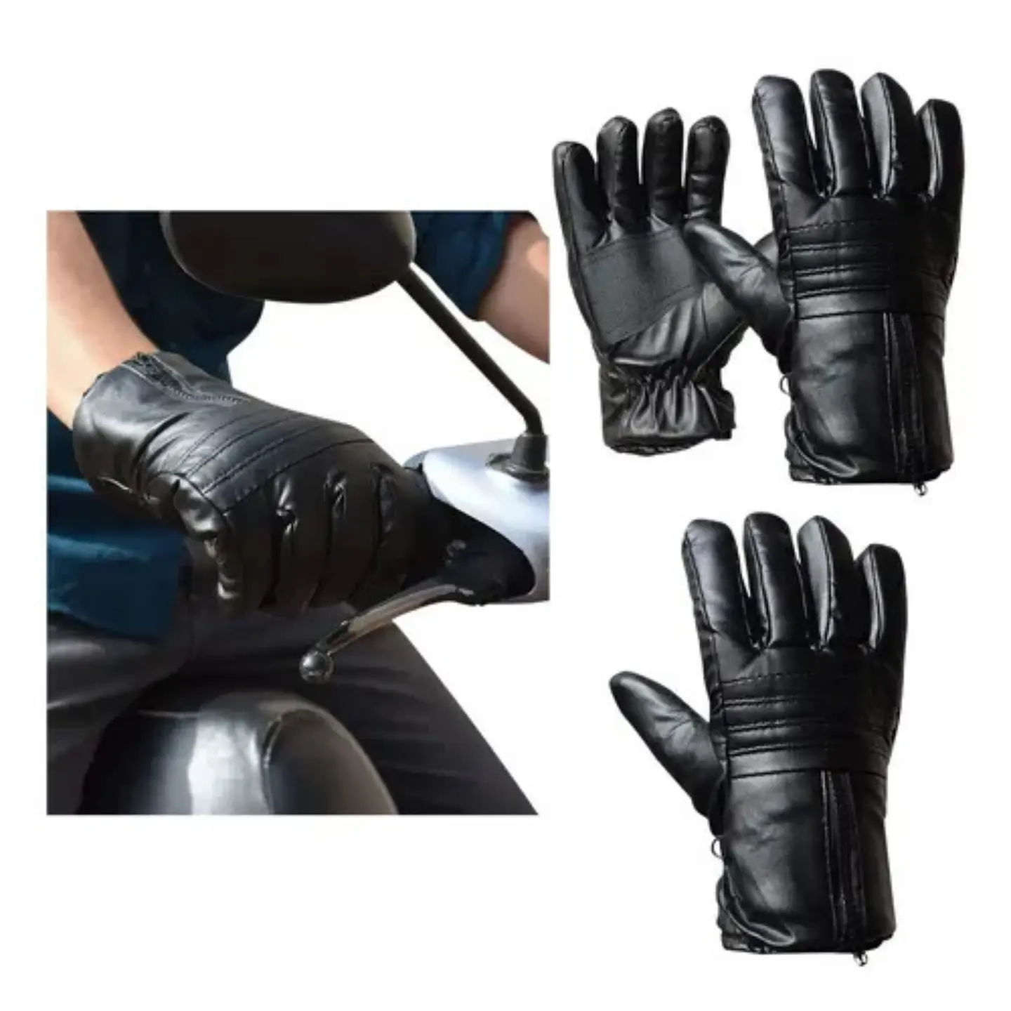 Guantes De Invierno Montañismo Para La Nieve Con Cierre 1