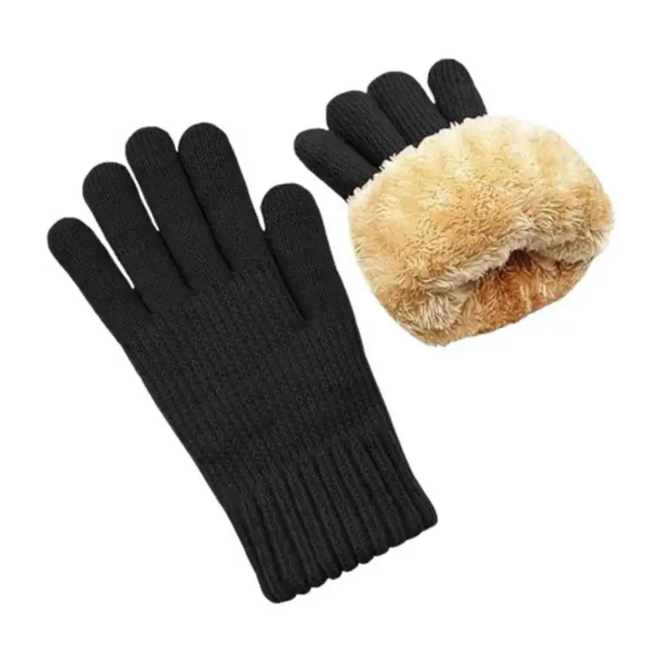 Guantes De Lana Térmico Para El Clima Frío Con Chiporro 1