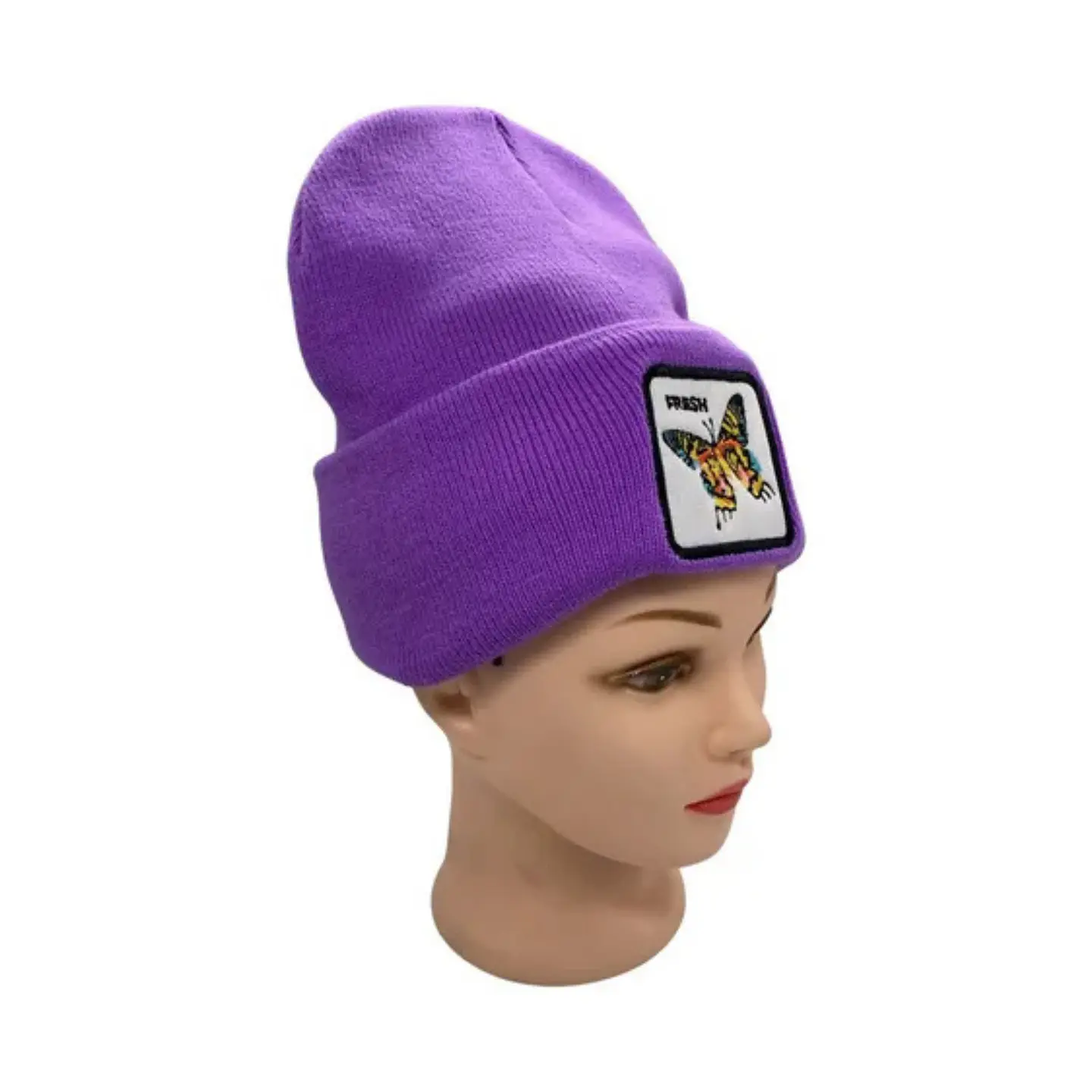 Pack 3 Gorros Beanies de Lana con Diseño de Animales  5