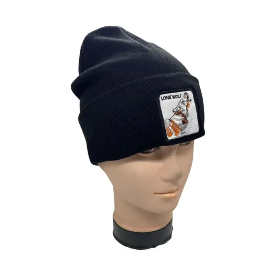 Pack 3 Gorros Beanies de Lana con Diseño de Animales  7