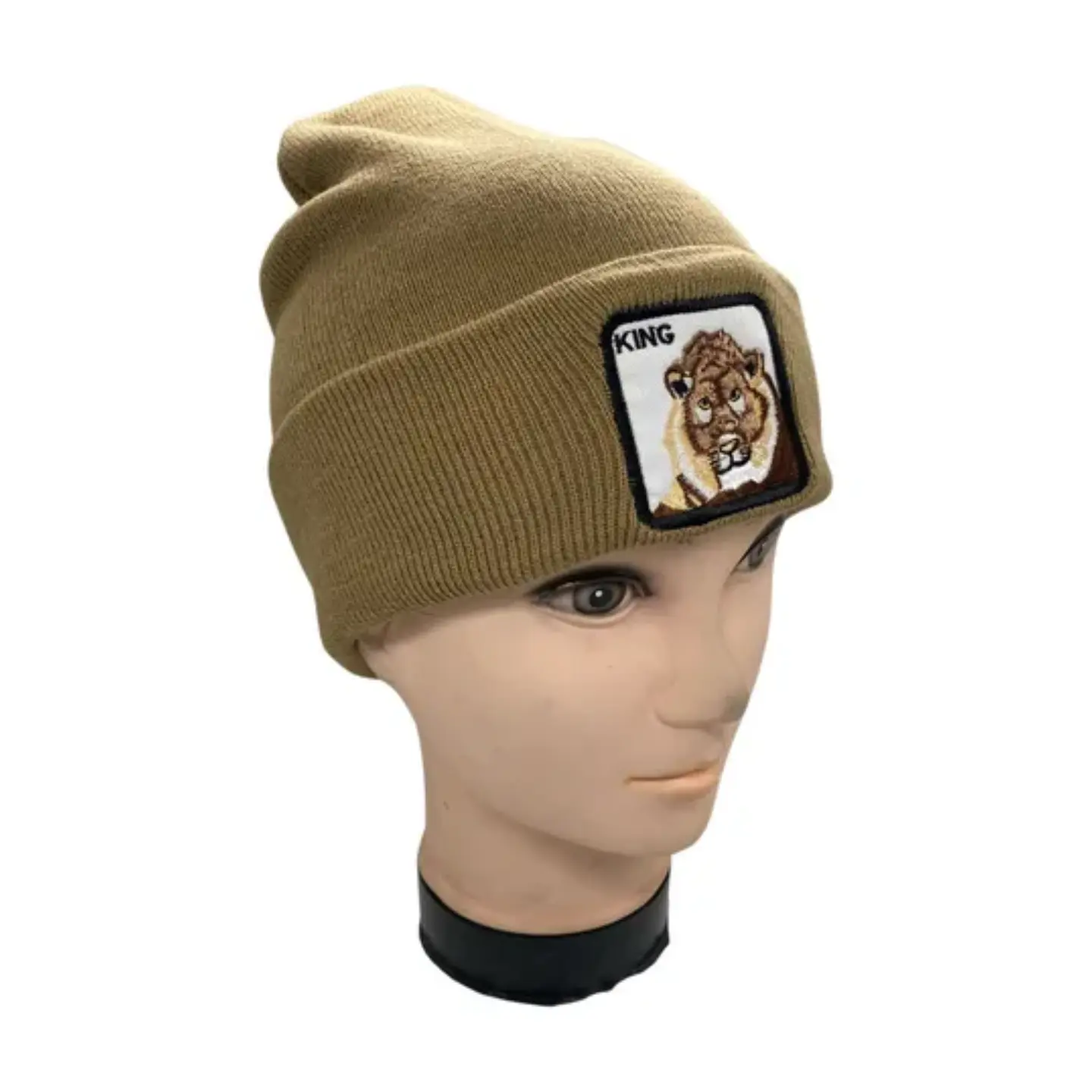 Pack 3 Gorros Beanies de Lana con Diseño de Animales  8
