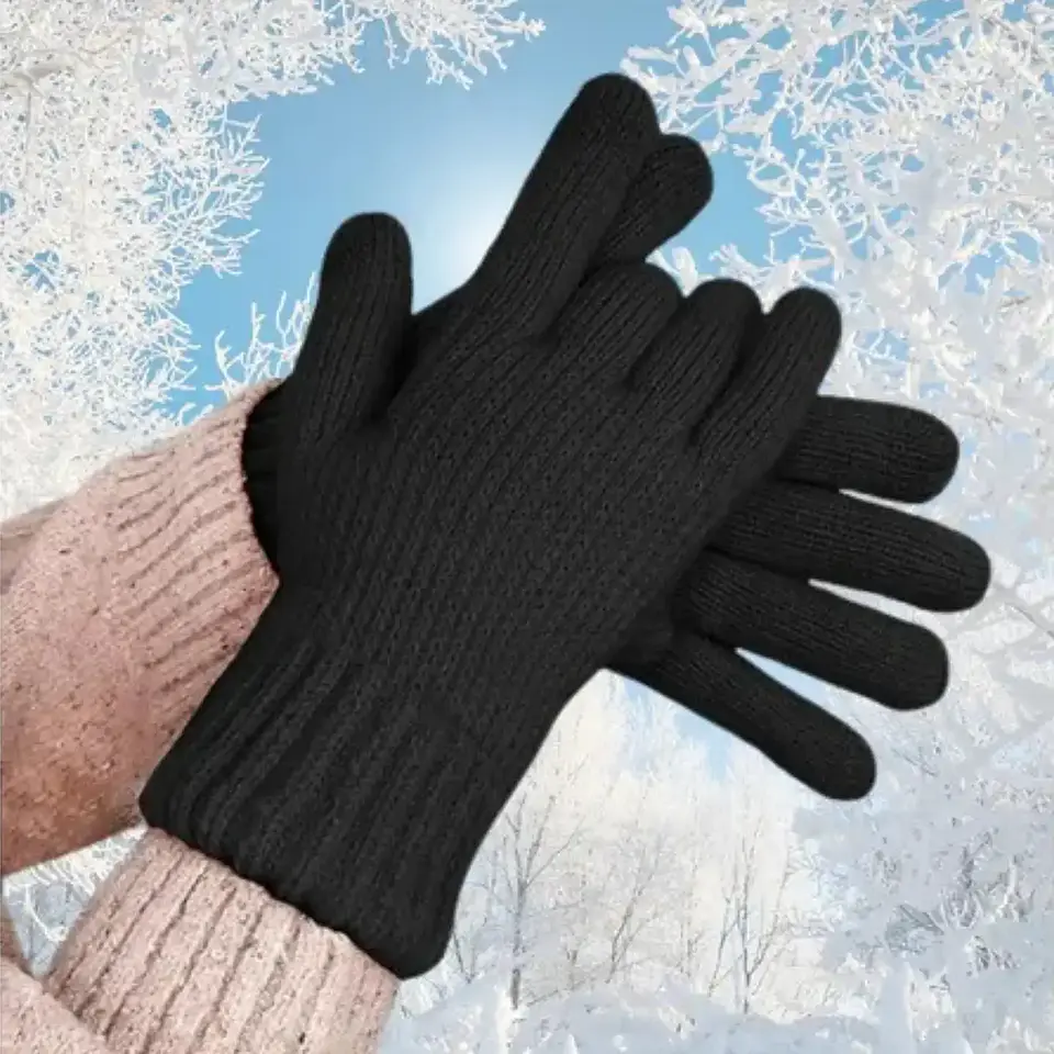 Pack 12 Guantes de Lana Térmicos con Chiporro Unisex 3
