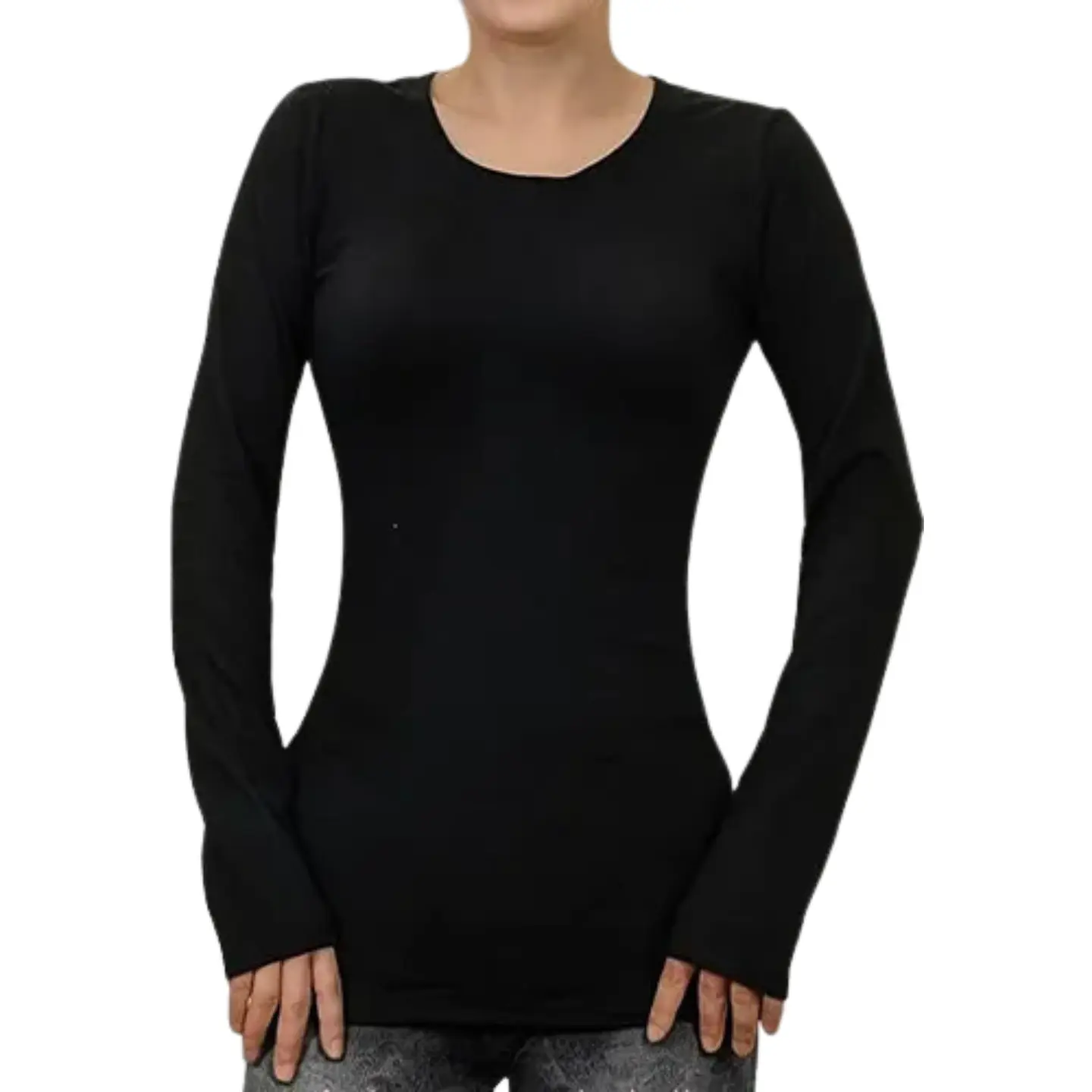 Camiseta Térmica Mujer Importaciones Ekolmac Blanco/negro 2