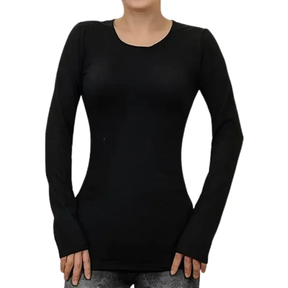 Camiseta Térmica Mujer Importaciones Ekolmac Blanco/negro 2