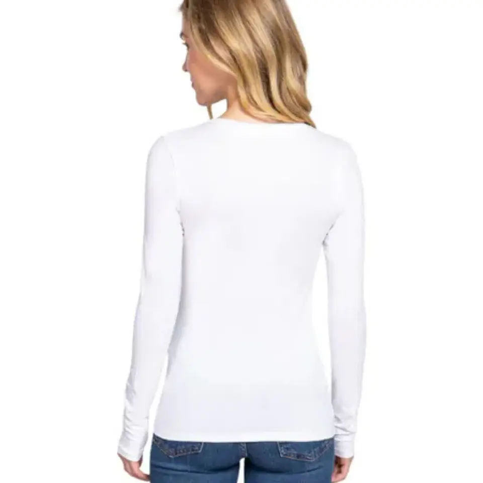 Camiseta Térmica Mujer Importaciones Ekolmac Blanco/negro 5