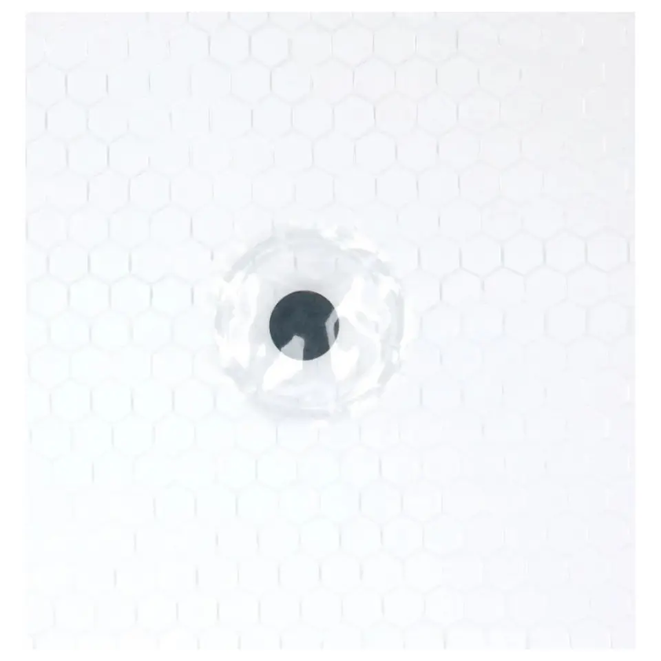 Forro Cortina De Baño Blanca 180x180cm 4