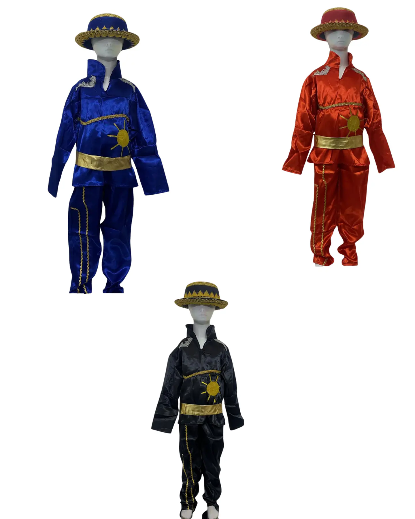 Traje Caporal Niño Incluye Sombrero / Traje Tipico Fiestas 1