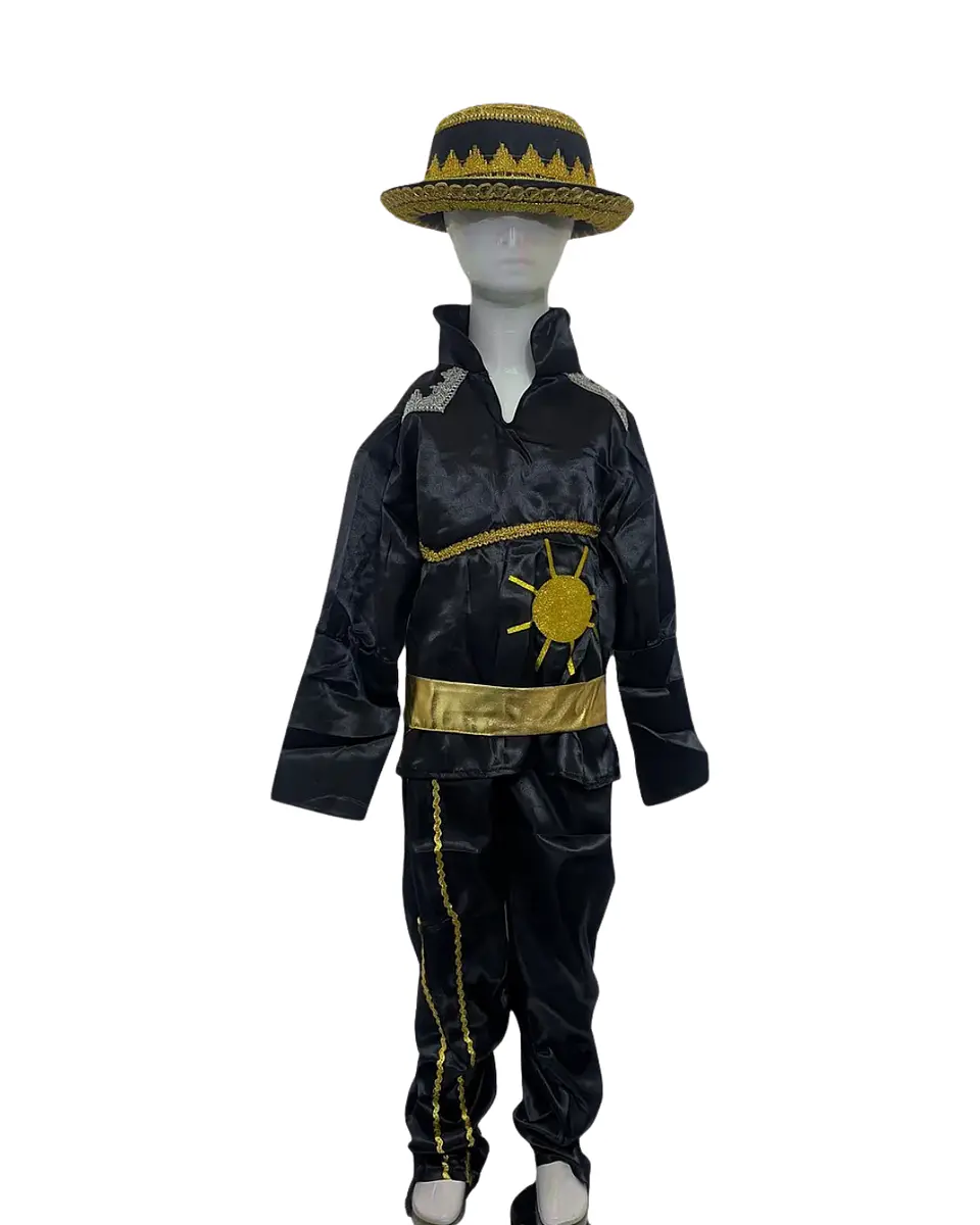 Traje Caporal Niño Incluye Sombrero / Traje Tipico Fiestas 3
