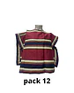 Pack 12 Manta Poncho De Huaso Cueca Adulto - Miniatura 1