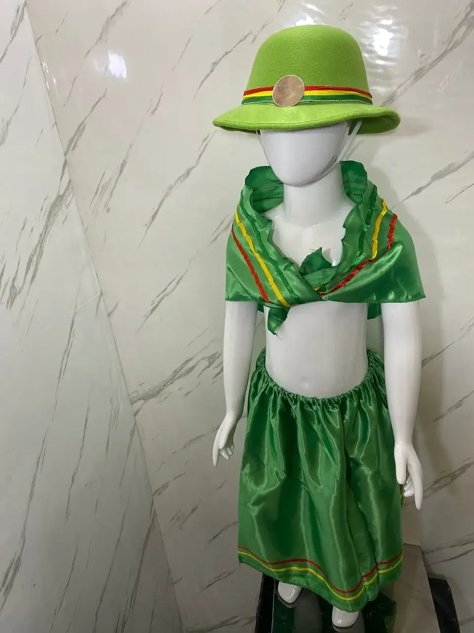Traje Nortino Niña- Juvenil Baile / Fiestas Patrias Disfraz 8