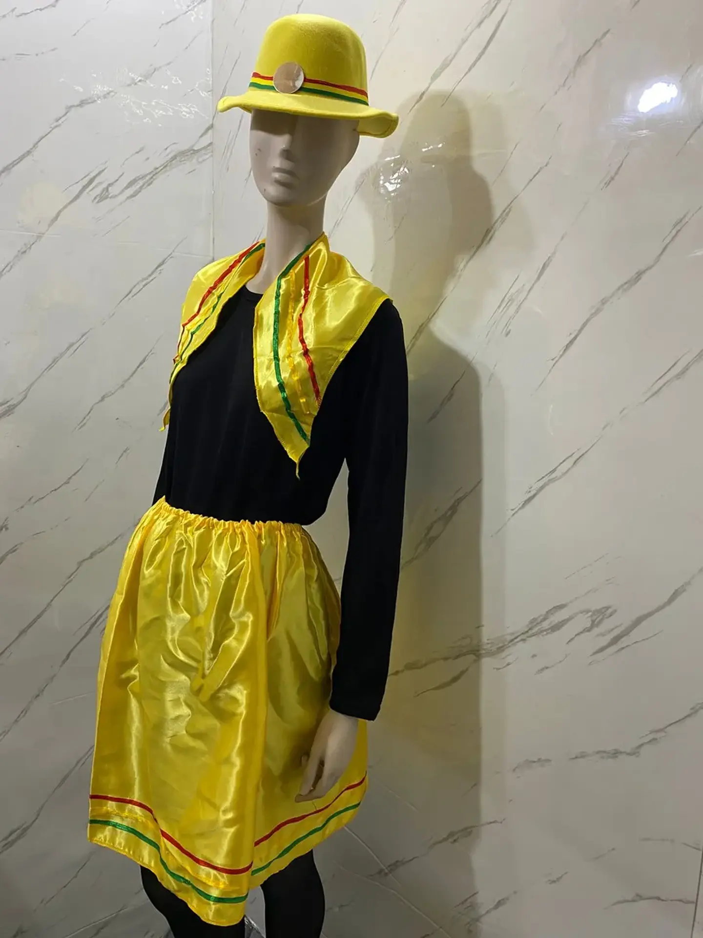 Traje Nortino Niña- Juvenil Baile / Fiestas Patrias Disfraz 9