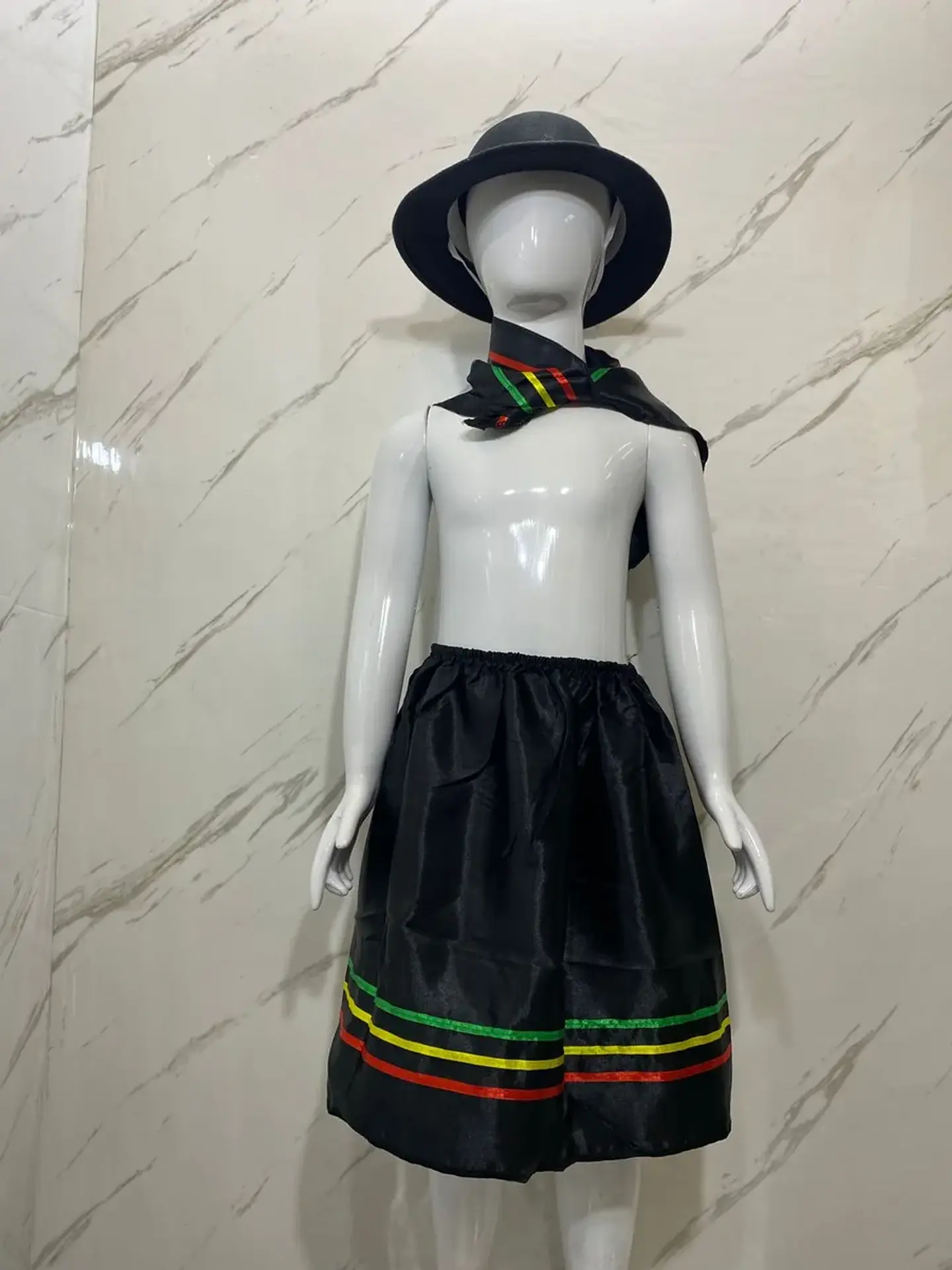 Traje Nortino Niña- Juvenil Baile / Fiestas Patrias Disfraz 11