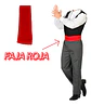 Pack 3 Fajas Nortino Lana Roja Para Bailes Típicos Chilenos. - Miniatura 3