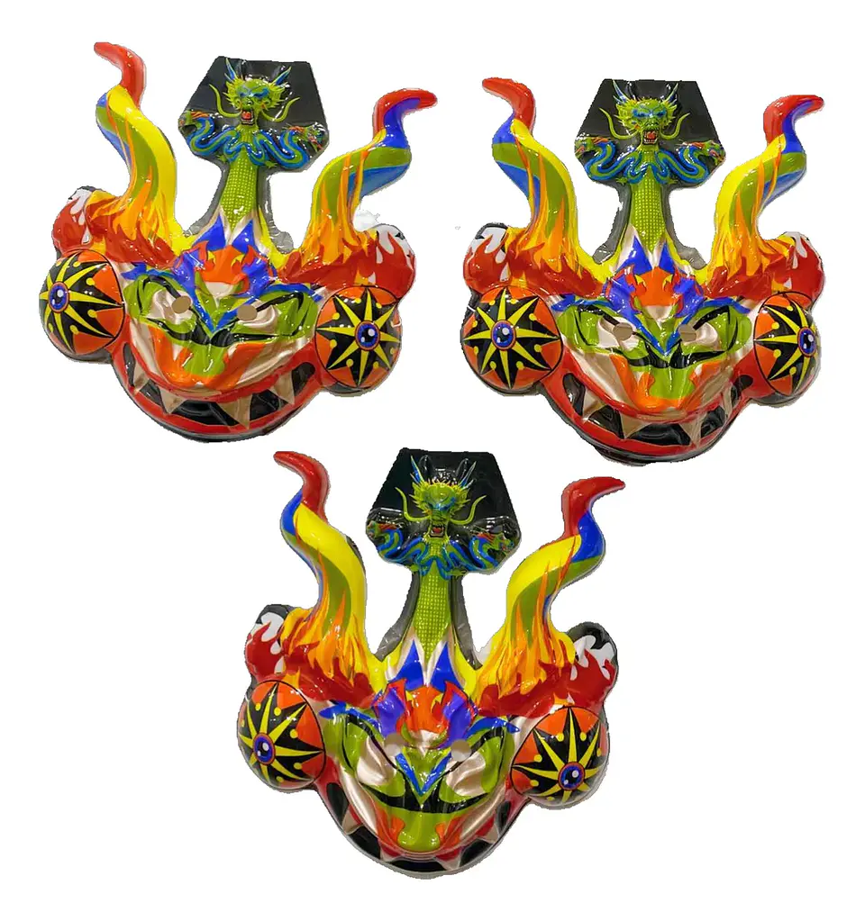 Pack 3 Máscaras La Tirana Baile Fiestas Patrias Diablada 1