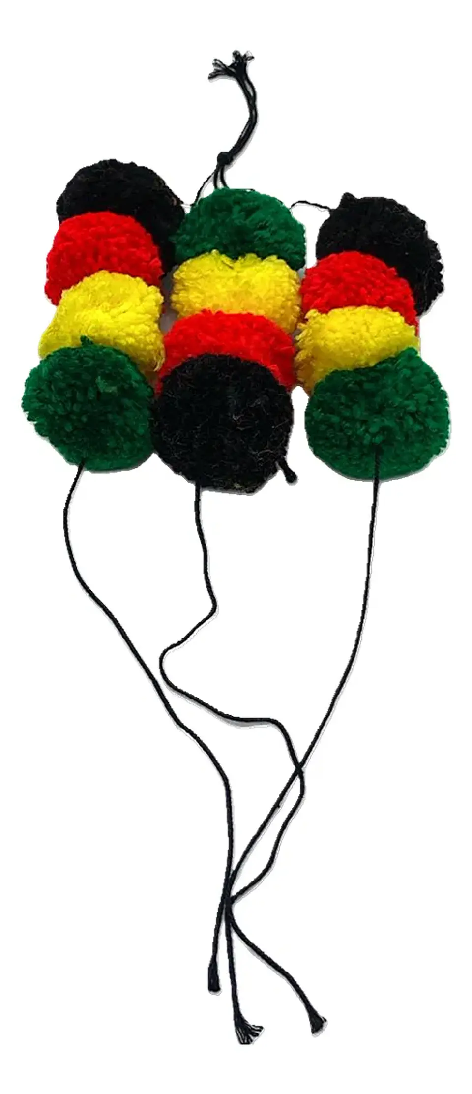Pack 3 Cintillo Pompon Nortino Baile Tradicional / Fiestas 2