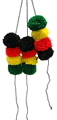 Pack 3 Cintillo Pompon Nortino Baile Tradicional / Fiestas - thumbnail 1