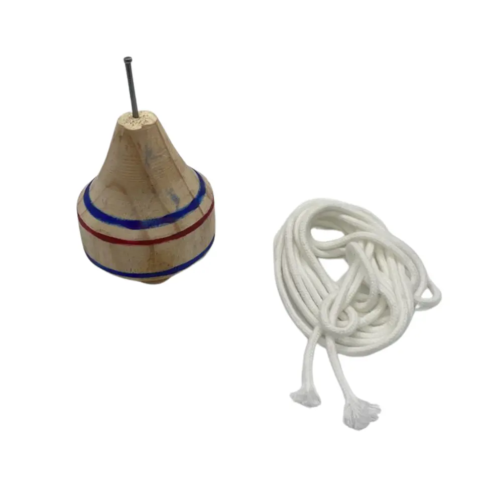 Trompo Madera Tradiciones Chilenas Fiestas Patrias 2