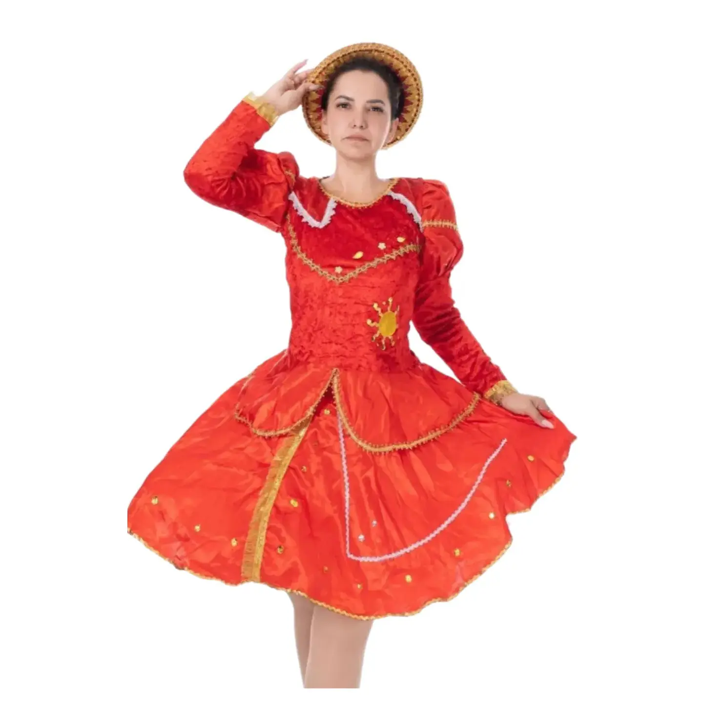 Traje Caporal Juvenil / Adulta Con Falso Incluye Sombrero Fiestas Patria  8