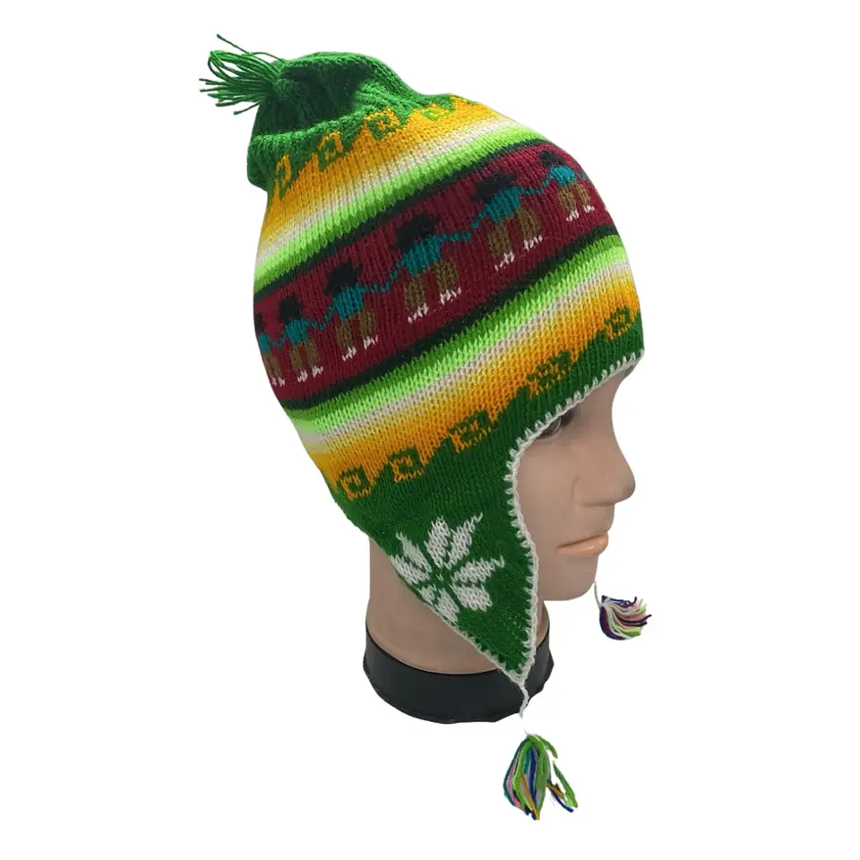 Gorro Chullo Lana Con Polar Tapa Oreja  Varios Diseños 4