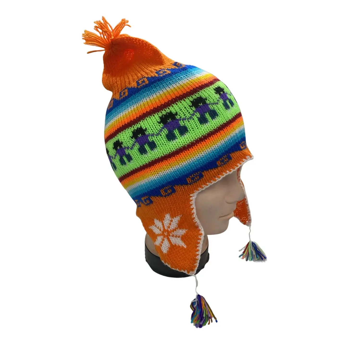 Gorro Chullo Lana Con Polar Tapa Oreja  Varios Diseños 5