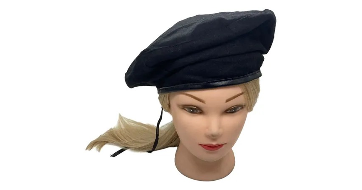 Boina Gaucha Lisa Negra Fiestas Patrias