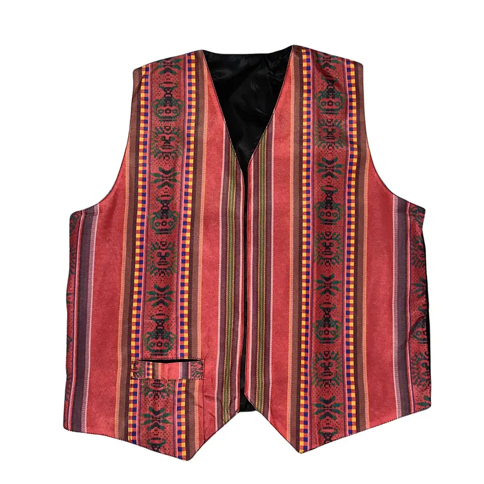 Chaleco Bolero Nortino Colores Para Niños Traje Típico Fiestas Patrias 1