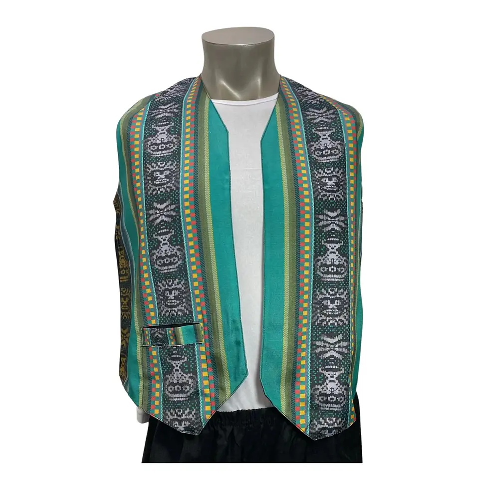Chaleco Bolero Nortino Colores Juvenil Traje Típico Fiestas Patrias 4