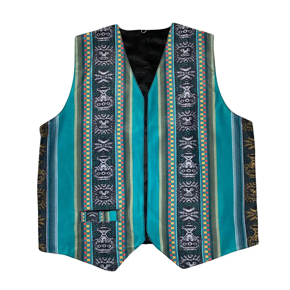 Chaleco Bolero Nortino Colores Juvenil Traje Típico Fiestas Patrias 7