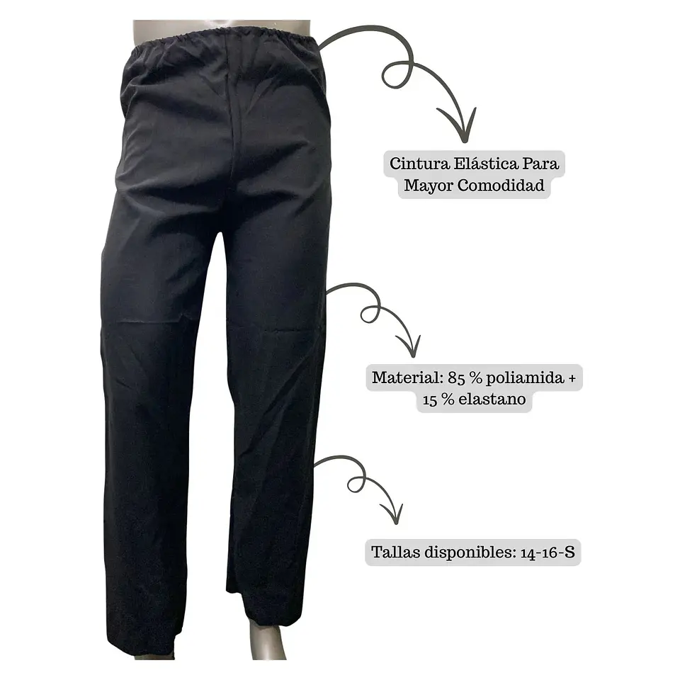 Pantalón Negro Huaso Adulto Nortino Traje De Huaso Fiestas Patrias 5