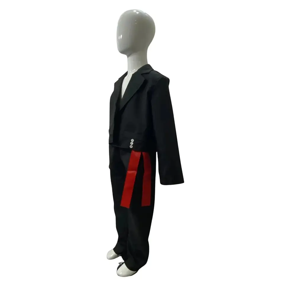 Traje Huaso Elegante Color Negro Niño Fechas Patrias 2