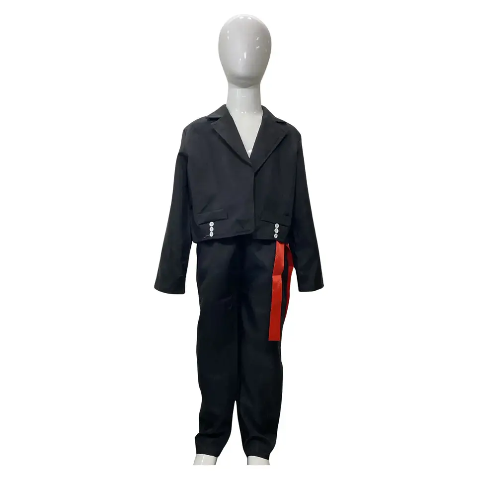Traje Huaso Elegante Color Negro Niño Fechas Patrias 3