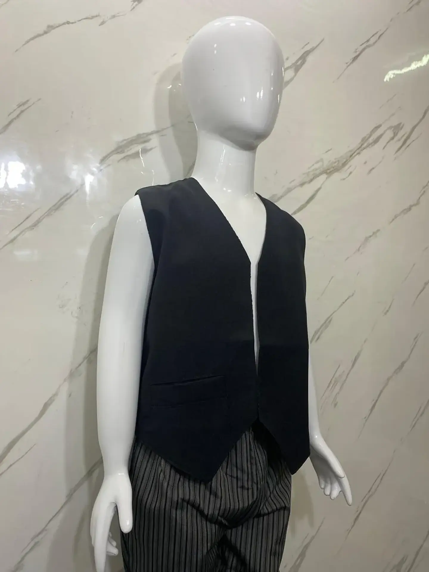 Chaleco Bolero Negro Para Niños / Juvenil Nortino Huaso 5