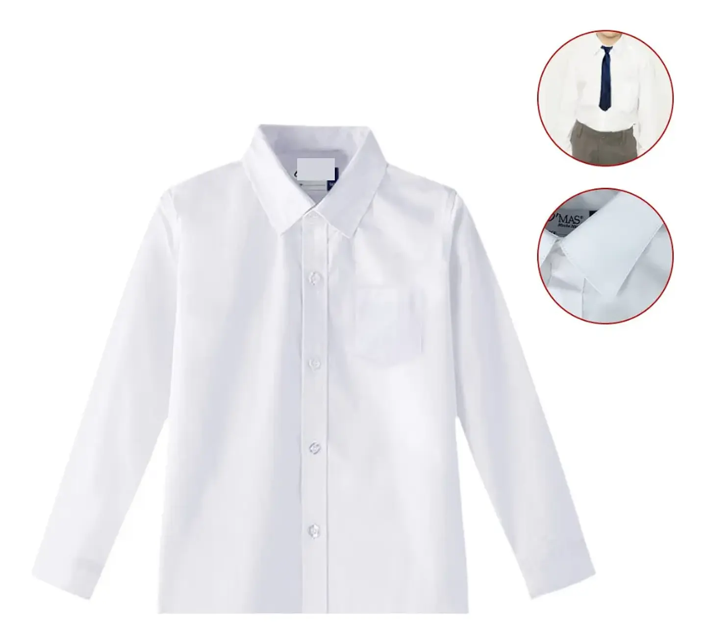 Camisa Blanca Niño Para Trajes Típicos De Fiestas Patrias 4