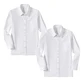 Pack 2 Camisas Blancas Colegio Escolar Infantil Juvenil - thumbnail 3