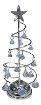 Árbol Navidad Led 27 Cm Metal Tradicional Con Adornos - thumbnail 2