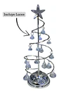 Árbol Navidad Led 27 Cm Metal Tradicional Con Adornos - thumbnail 3