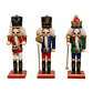 Pack 3 Cascanueces Navideño Colgante Adorno Navidad - Miniatura 1