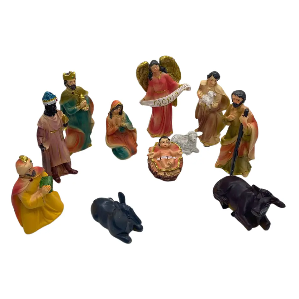 Pesebres Navideños Figuras Nacimientos Decoración Hogar 3