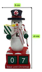 1 Calendario Navideño De Madera Hermoso Perpetuo Decorativo - Miniatura 3