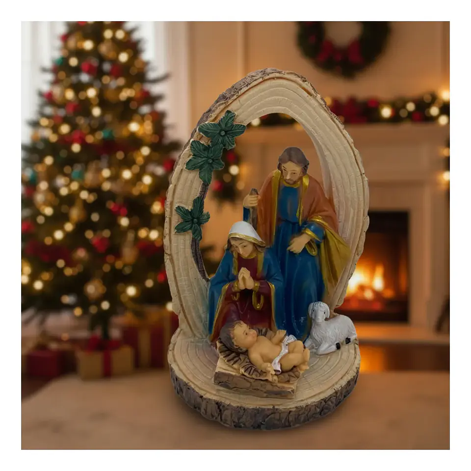 Pesebre Nacimiento Adorno De Navidad Decoración Adorno Hogar 3