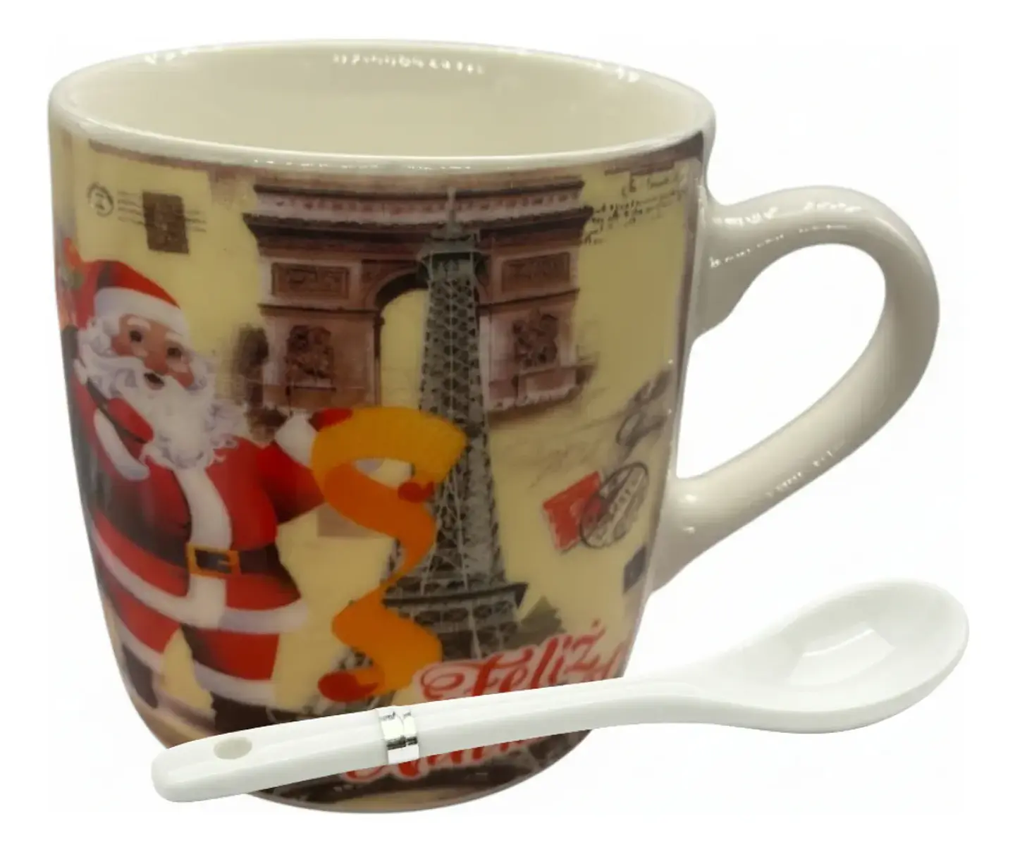 Taza De Navidad Ideal Para Regalo Viejo Páscuero 1