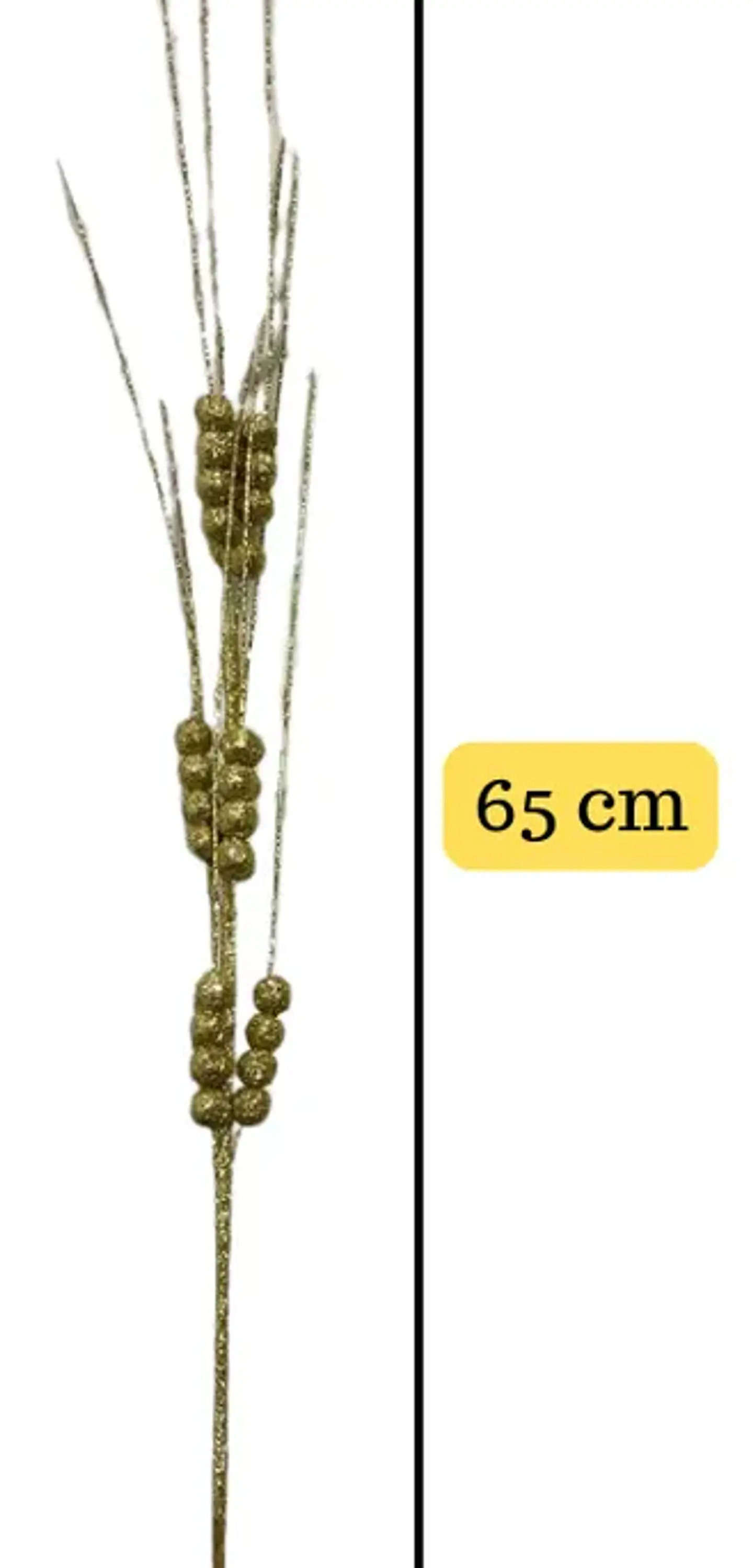 Ramas Navidad Bayas Acebo 3 Unid 65 Cm Alargadas 2