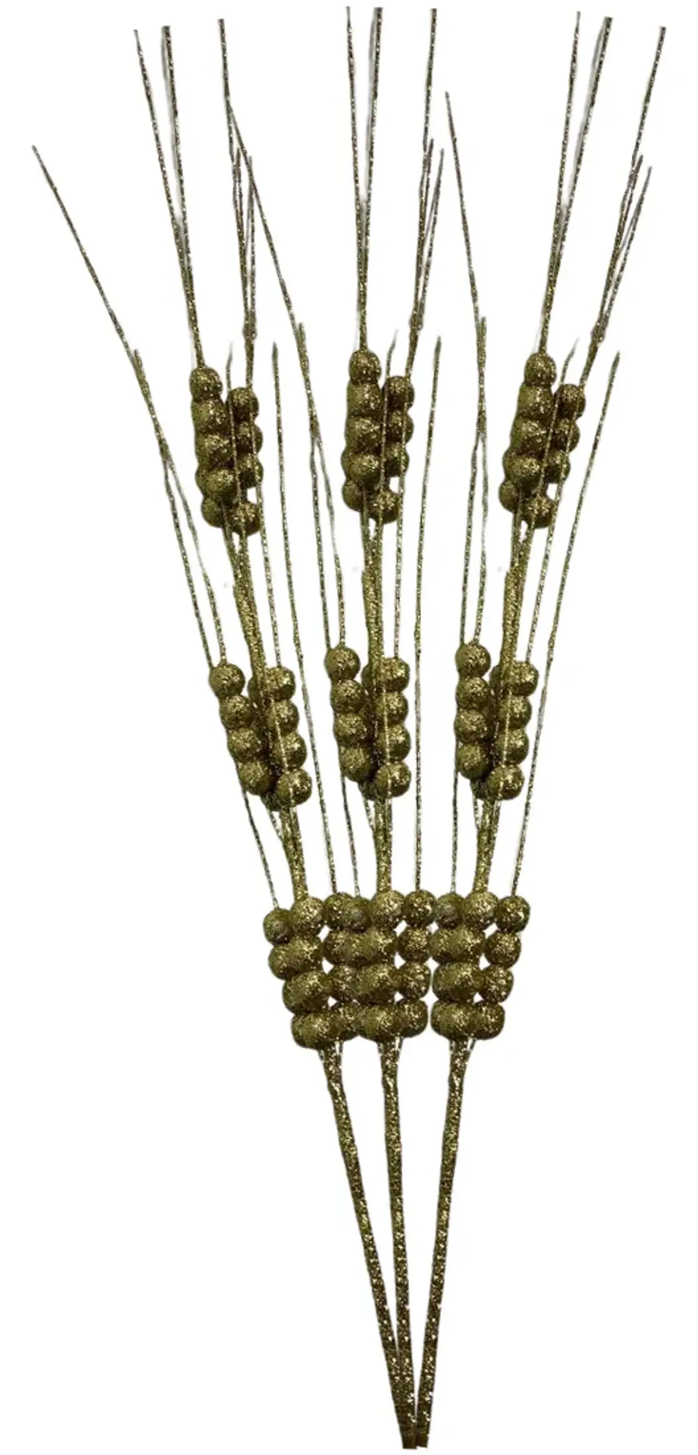 Ramas Navidad Bayas Acebo 3 Unid 65 Cm Alargadas 6