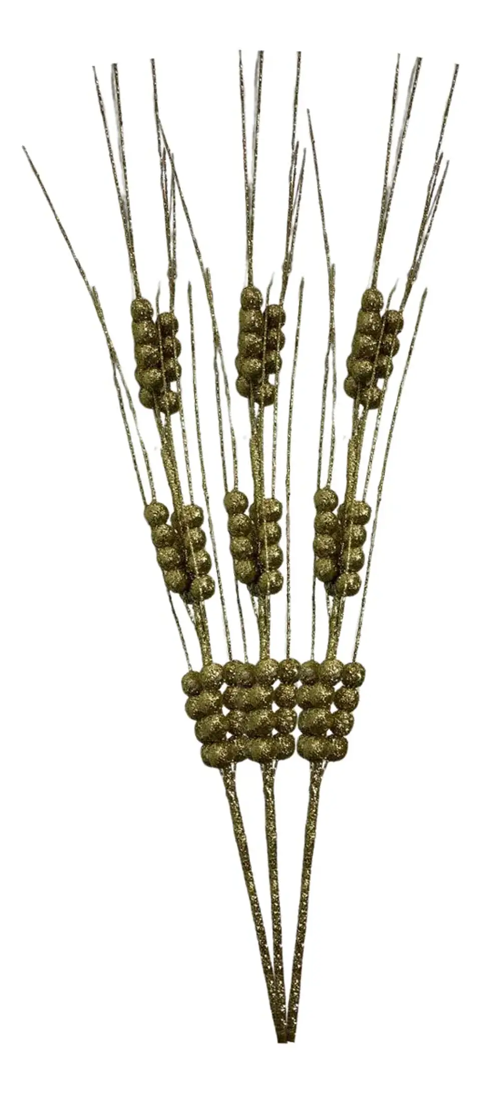 Ramas Navidad Bayas Acebo 3 Unid 65 Cm Alargadas 6