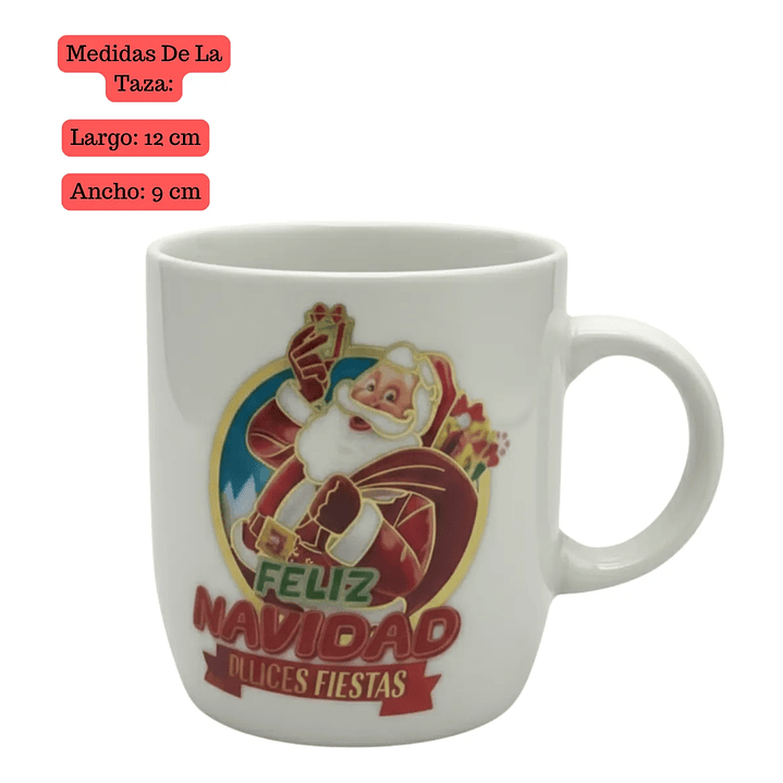 Taza De Cerámica Regalos Feliz Navidad 3