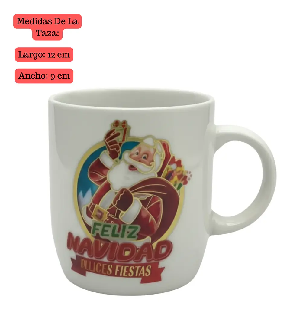 Taza De Cerámica Regalos Feliz Navidad 3