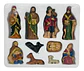 Pesebres Navidenos Figuras Navideñas Nacimientos Pesebres - Miniatura 3