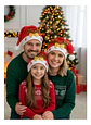 Pack 3 Gorros De Navidad Viejo Pascuero Reno Adorno Navideño - Miniatura 3
